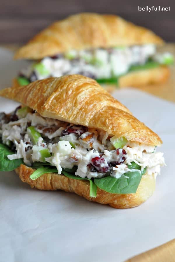 Arby'S Chicken Salad Sandwich
 Chicken Salad Sandwich with Cranberries Apples and Pecans