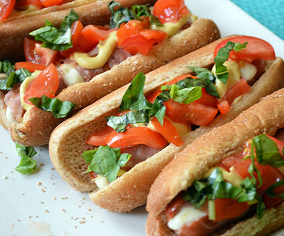 Are Hot Dogs Healthy
 Prosciutto wrapped turkey dogs