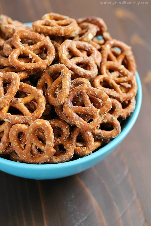 Are Pretzels Healthy
 Easy Ranch Pretzels Yummy Healthy Easy