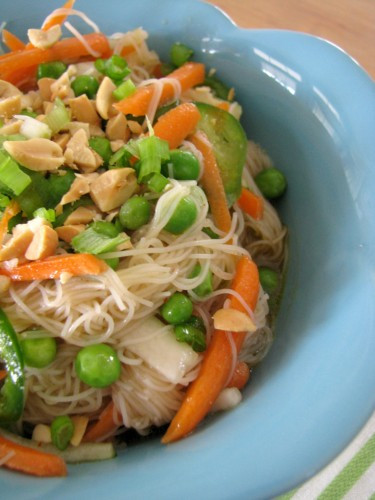 Are Rice Noodles Healthy
 Spicy Orange Rice Noodle Salad Petit Foo