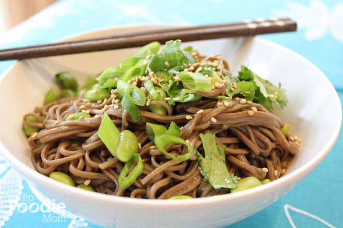Are Soba Noodles Healthy
 Soba Noodles with Edamame and Green ions for a Healthy