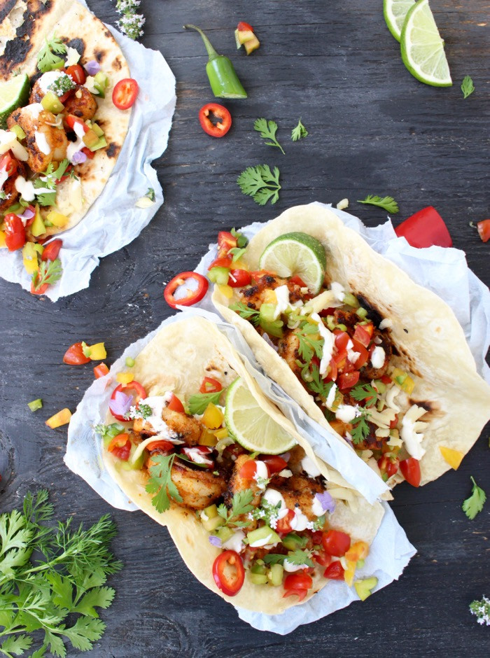 Are Tacos Mexican
 Mexican Shrimp Tacos Recipe • CiaoFlorentina