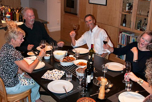 Around The Dinner Table
 Good Partying EntertainingCouple