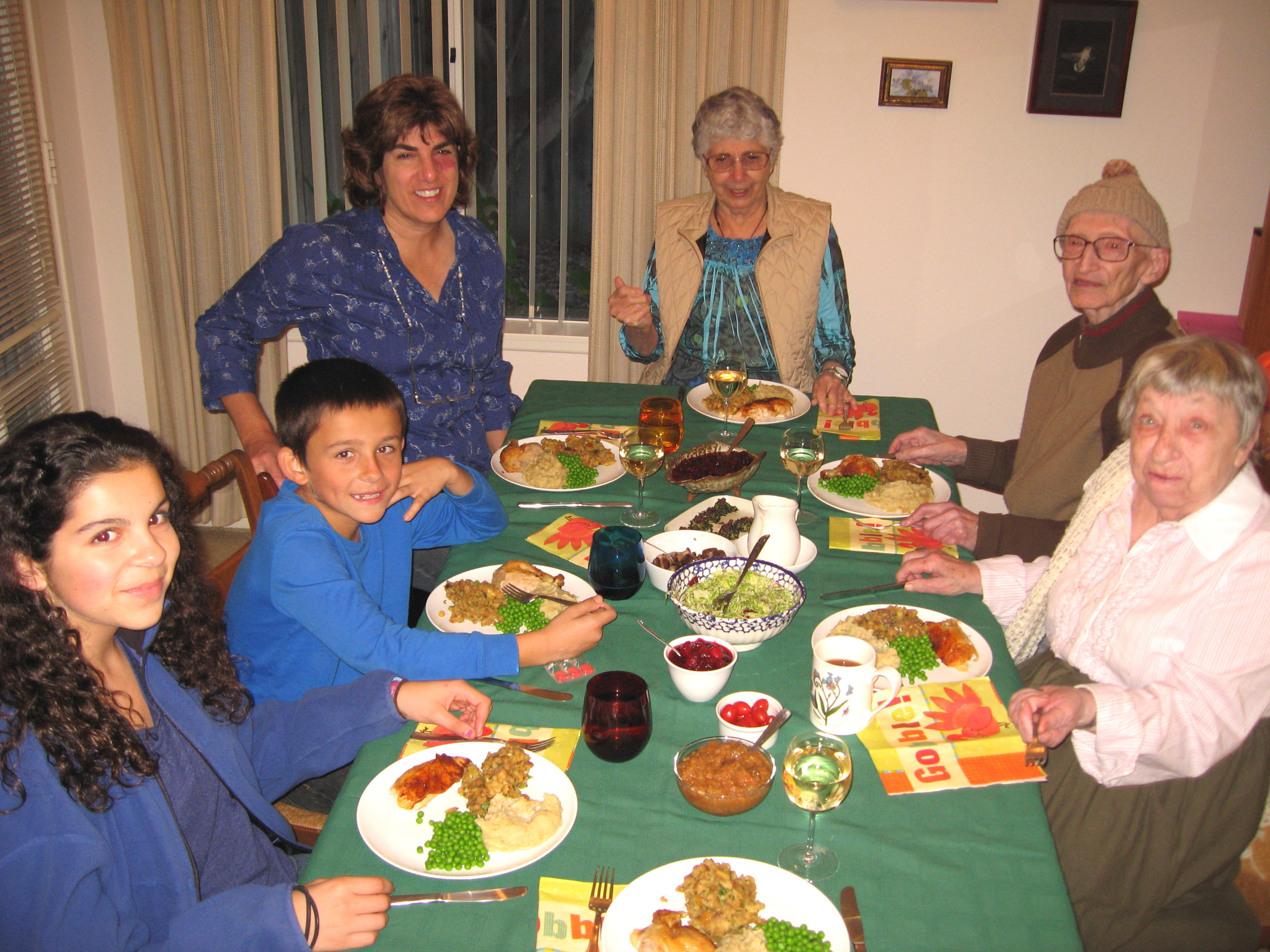 Around The Dinner Table
 Shockinglydelicious Thanksgiving 2010 Menu — Shockingly