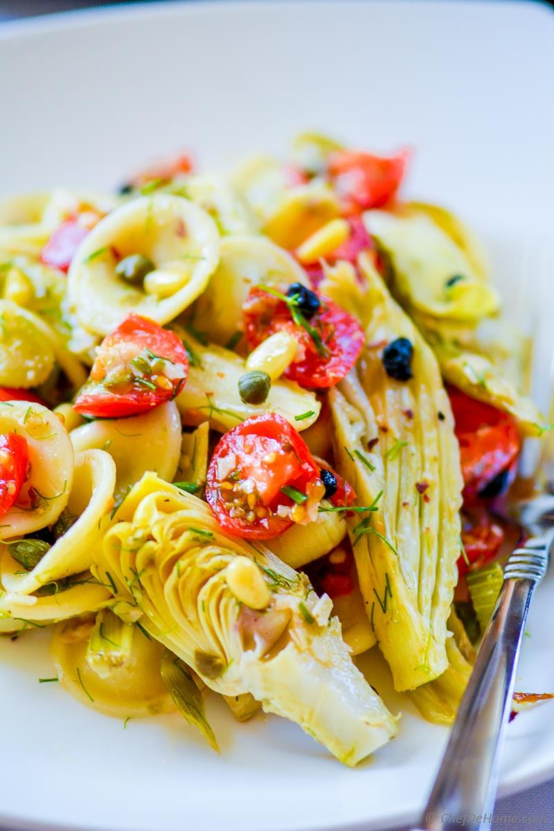 Artichoke Pasta Salad
 Roasted Fennel and Artichoke Pasta Salad Recipe