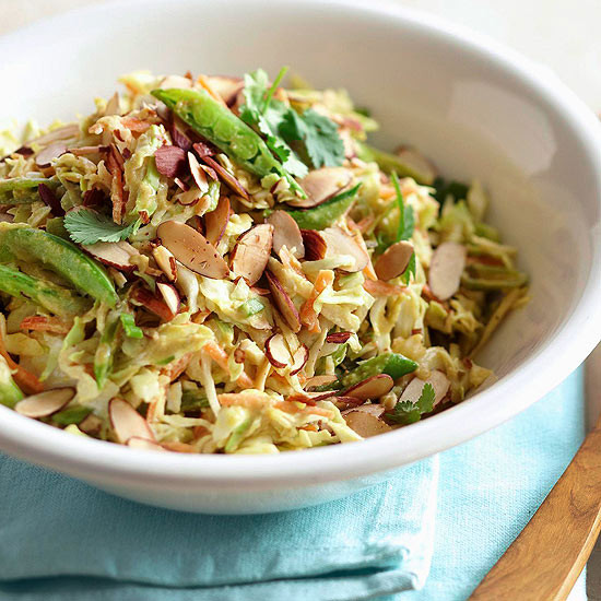 Asian Cabbage Salad
 Asian Cabbage Salad with Peanut Butter Dressing