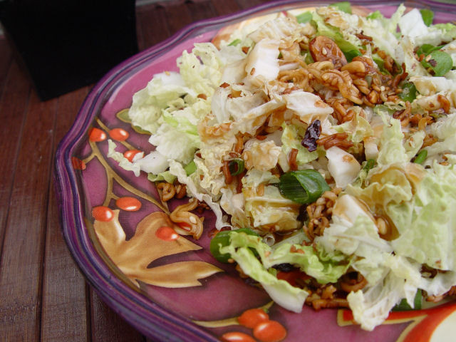 Asian Cabbage Salad
 Chinese Cabbage Salad