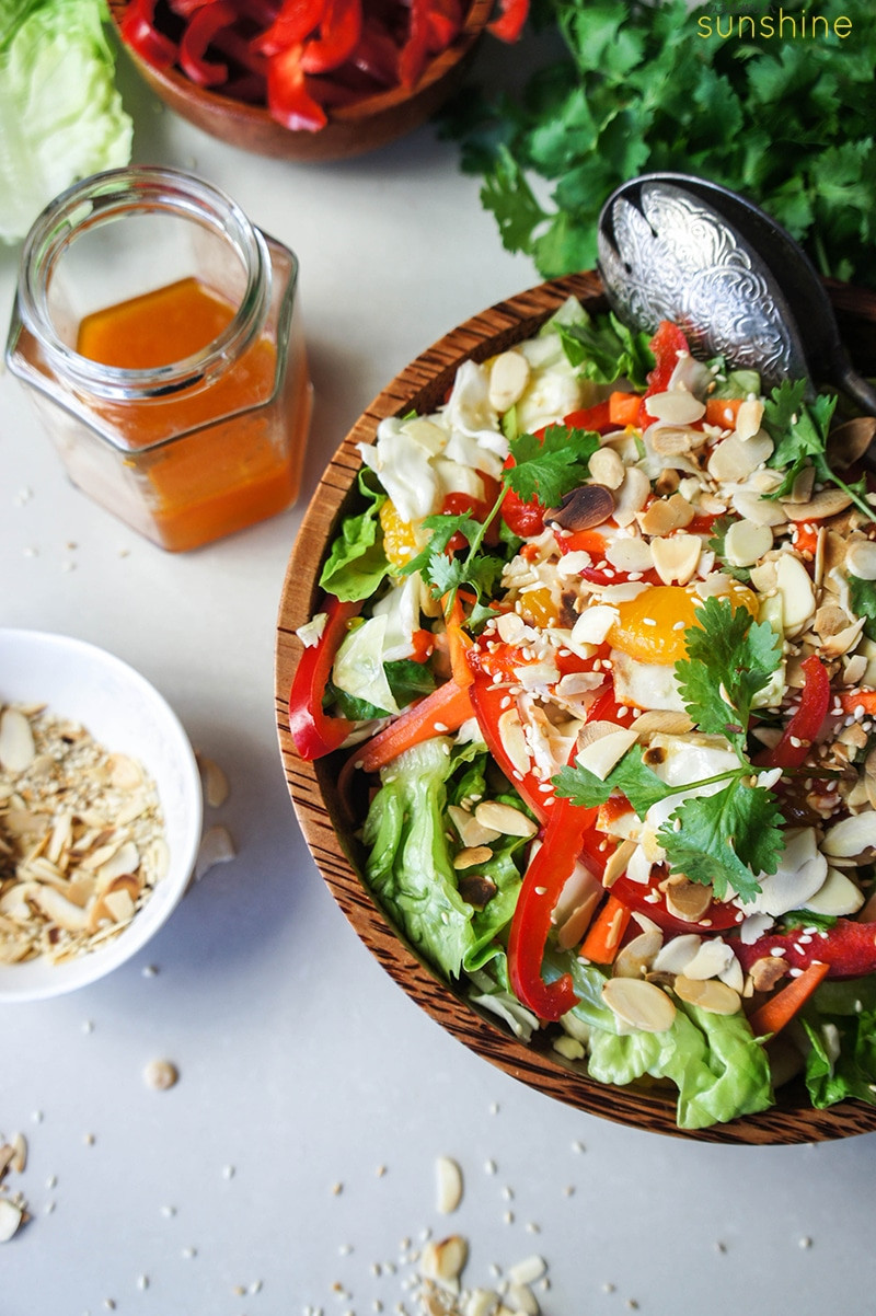 Asian Cabbage Salad
 Addictive Asian Cabbage Salad Vitamin Sunshine