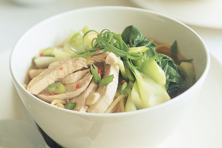 Asian Chicken Noodle Soup
 Asian chicken noodle soup