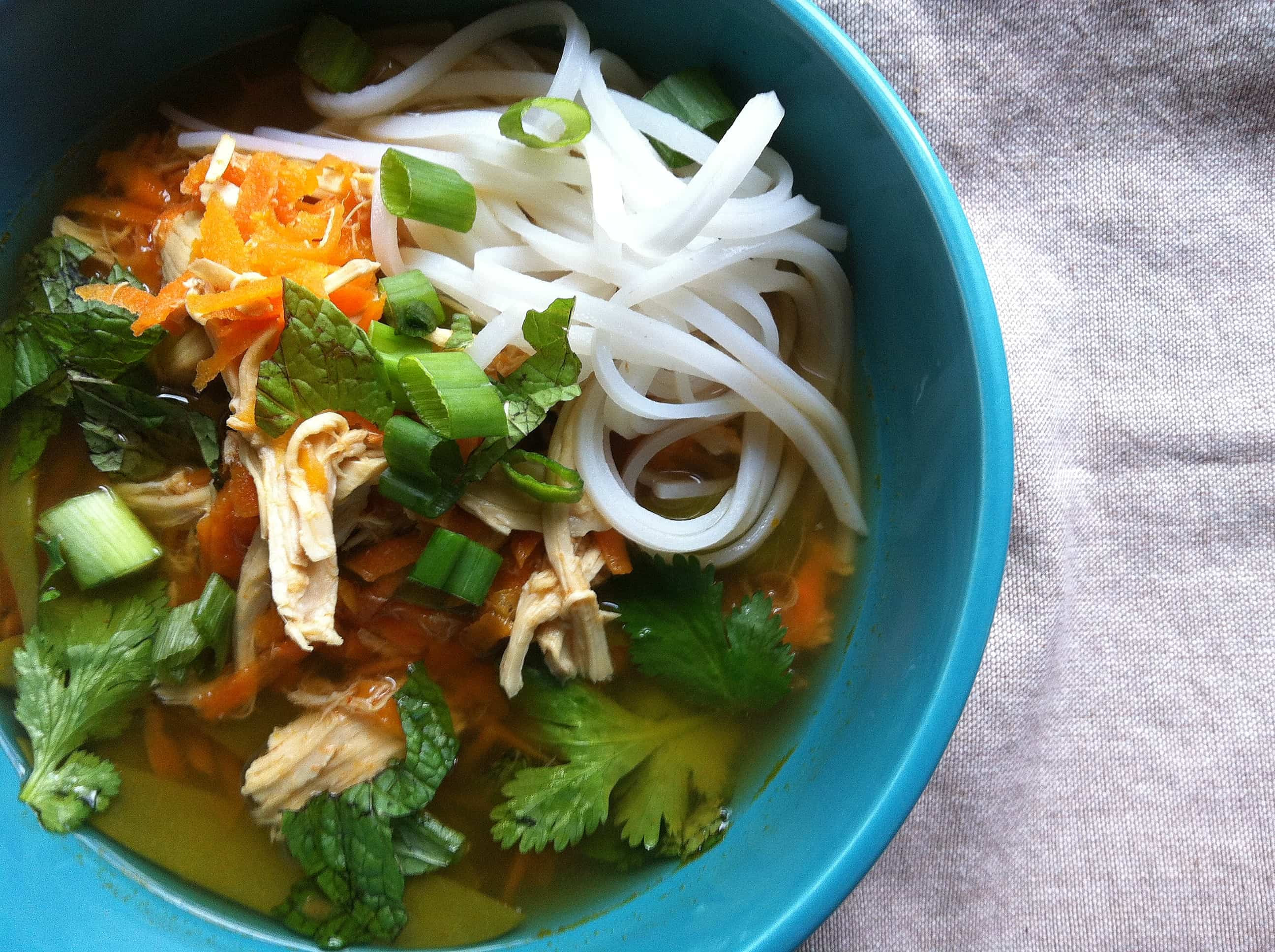 Asian Chicken Noodle Soup
 Spicy Asian Chicken And Noodle Soup Recipe A Cedar Spoon