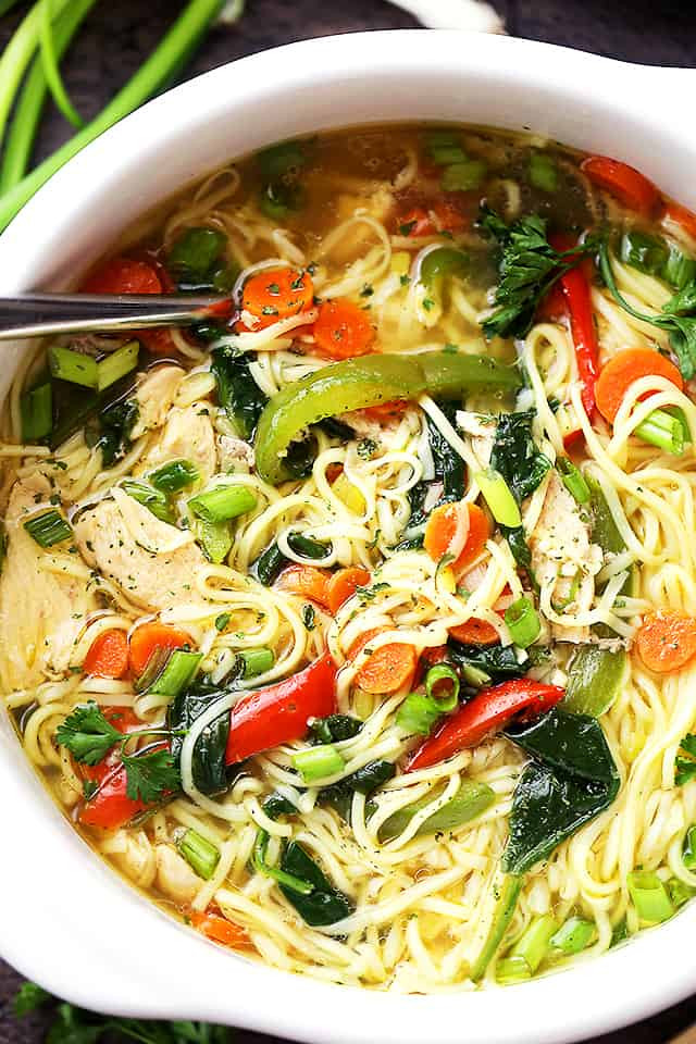 Asian Chicken Noodle Soup
 Asian Chicken Noodle Soup Diethood