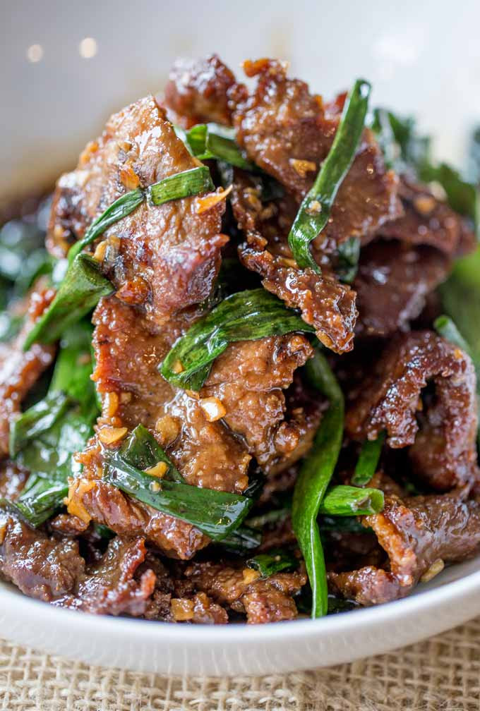 Asian Dinner Recipe
 Easy Mongolian Beef Dinner then Dessert