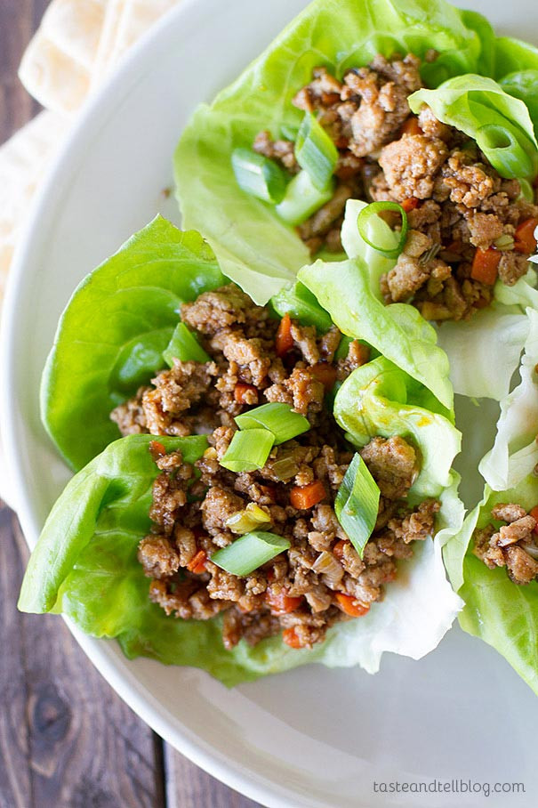 Asian Dinner Recipes
 Asian Chicken Lettuce Wraps Taste and Tell