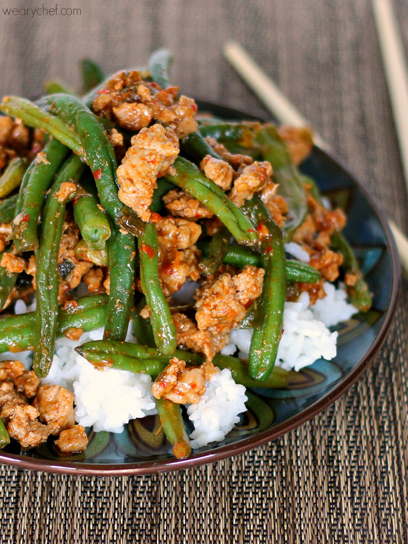 Asian Dinner Recipes
 Favorite Chinese Green Beans with Ground Turkey The