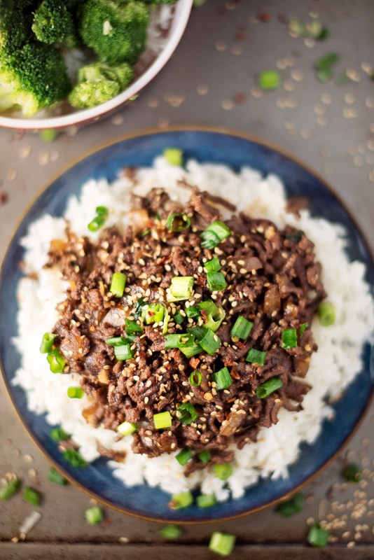 Asian Ground Beef Recipes
 15 Minute Healthy Asian Beef Bowl Apple of My Eye