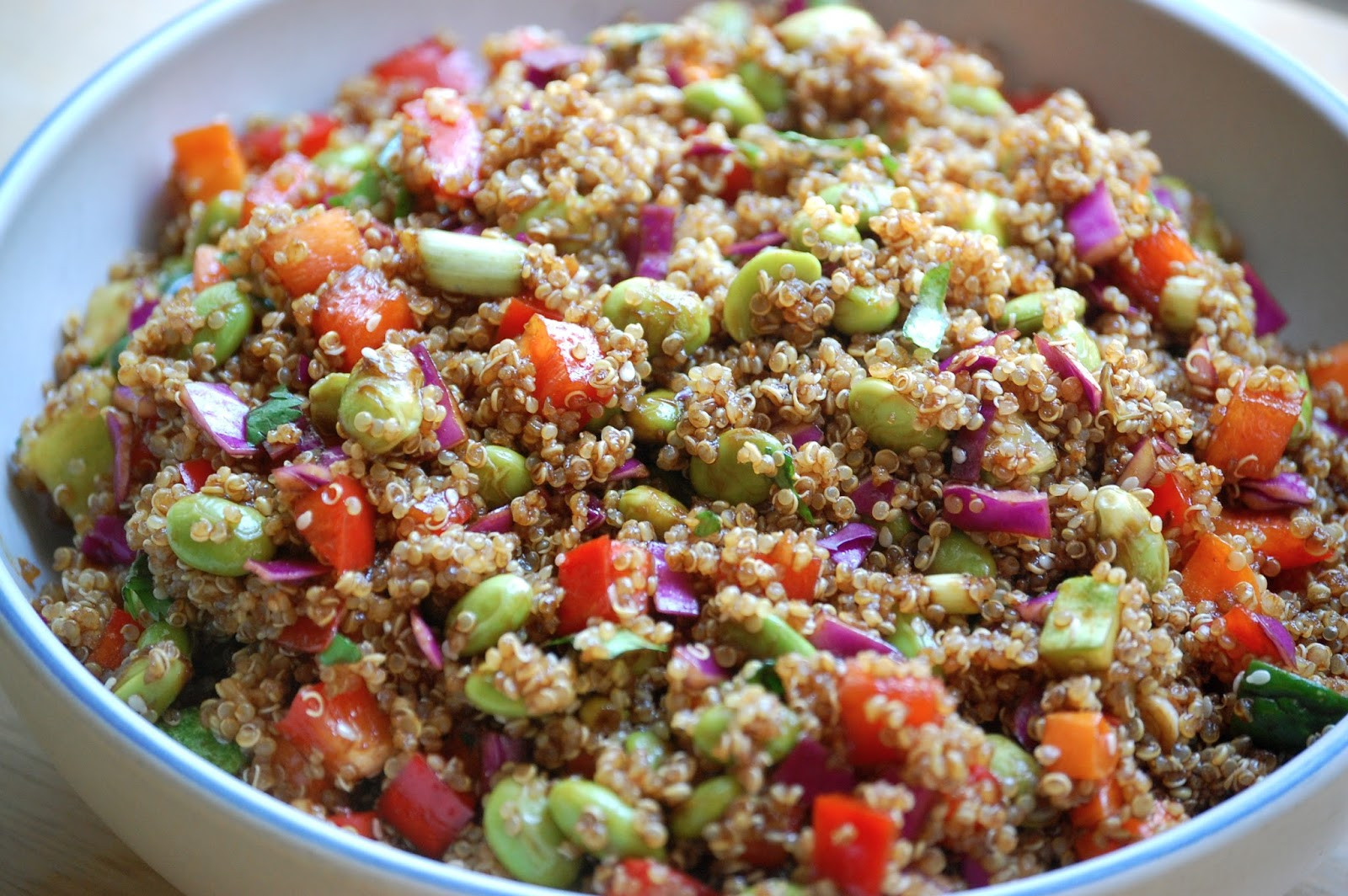 Asian Quinoa Salad
 Heritage Schoolhouse Asian Quinoa Salad