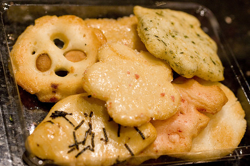 Asian Rice Crackers
 Japanese Rice Crackers FoodMayhem