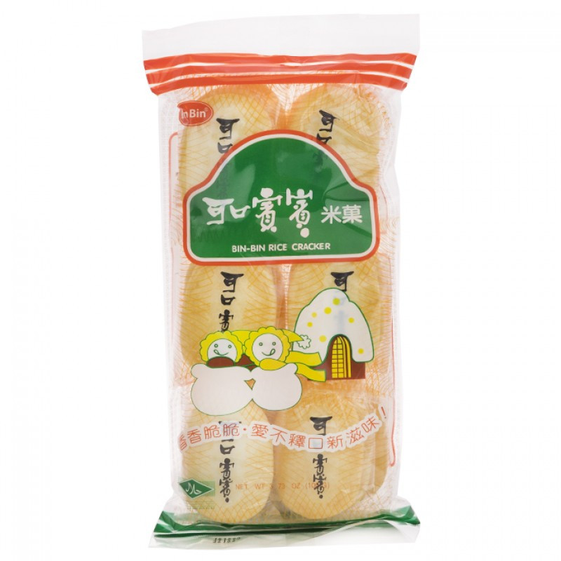 Asian Rice Crackers
 Bin Bin Original Rice Crackers 4 3 oz Rice Crackers