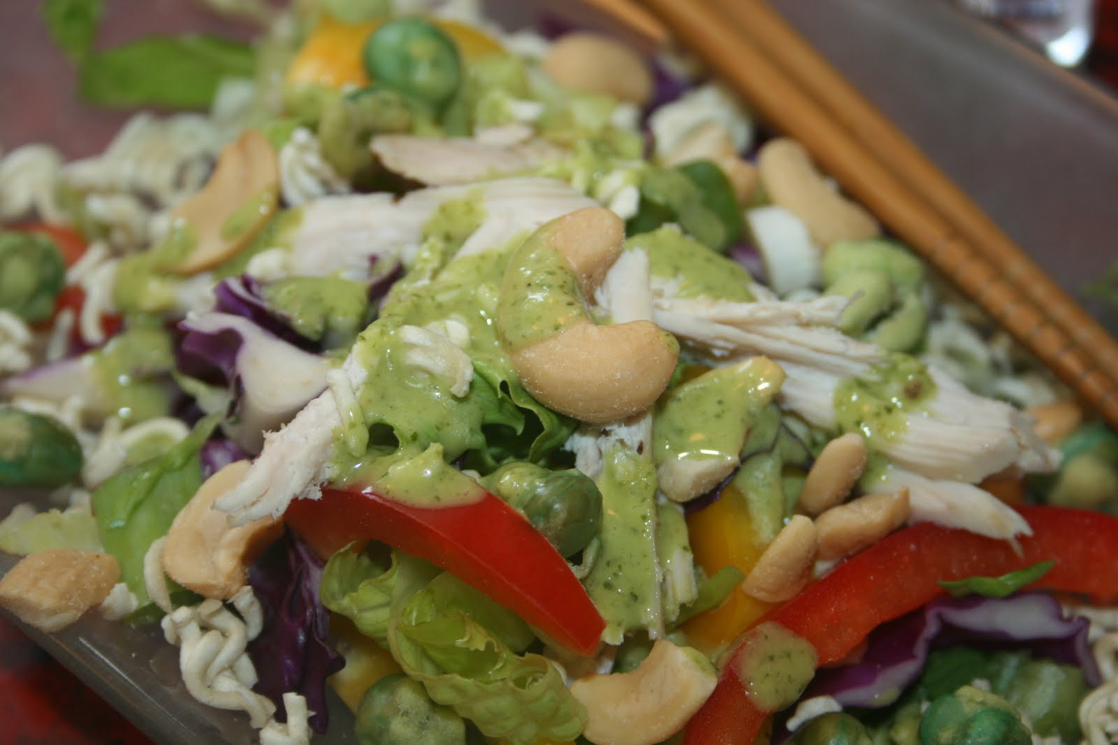 Asian Salad Recipes
 SusieQTpies Cafe Asian Chicken Salad with Cilantro Lime