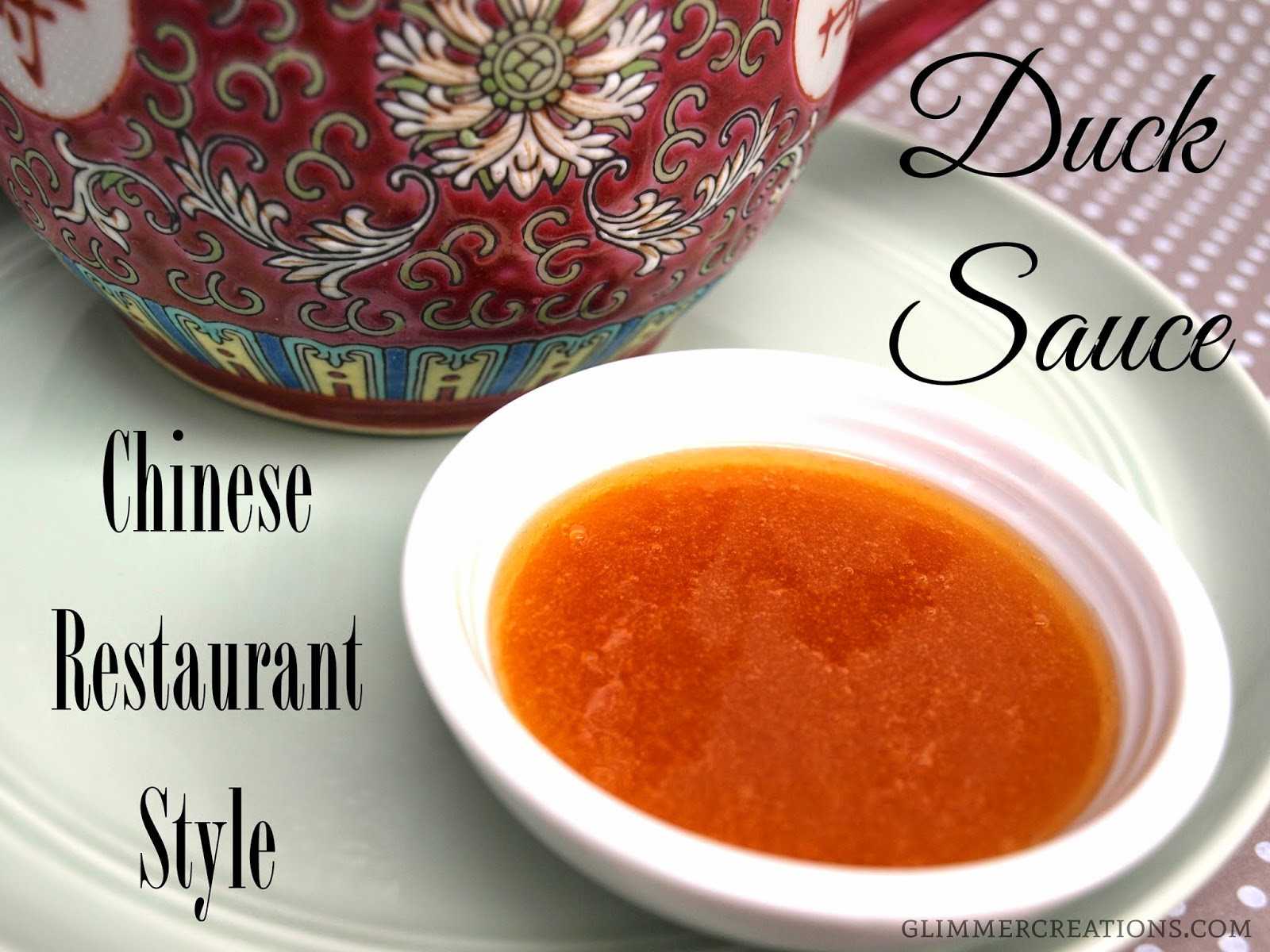 Asian Sauce Recipes
 Glimmer Creations Chinese Restaurant Style Duck Sauce Recipe