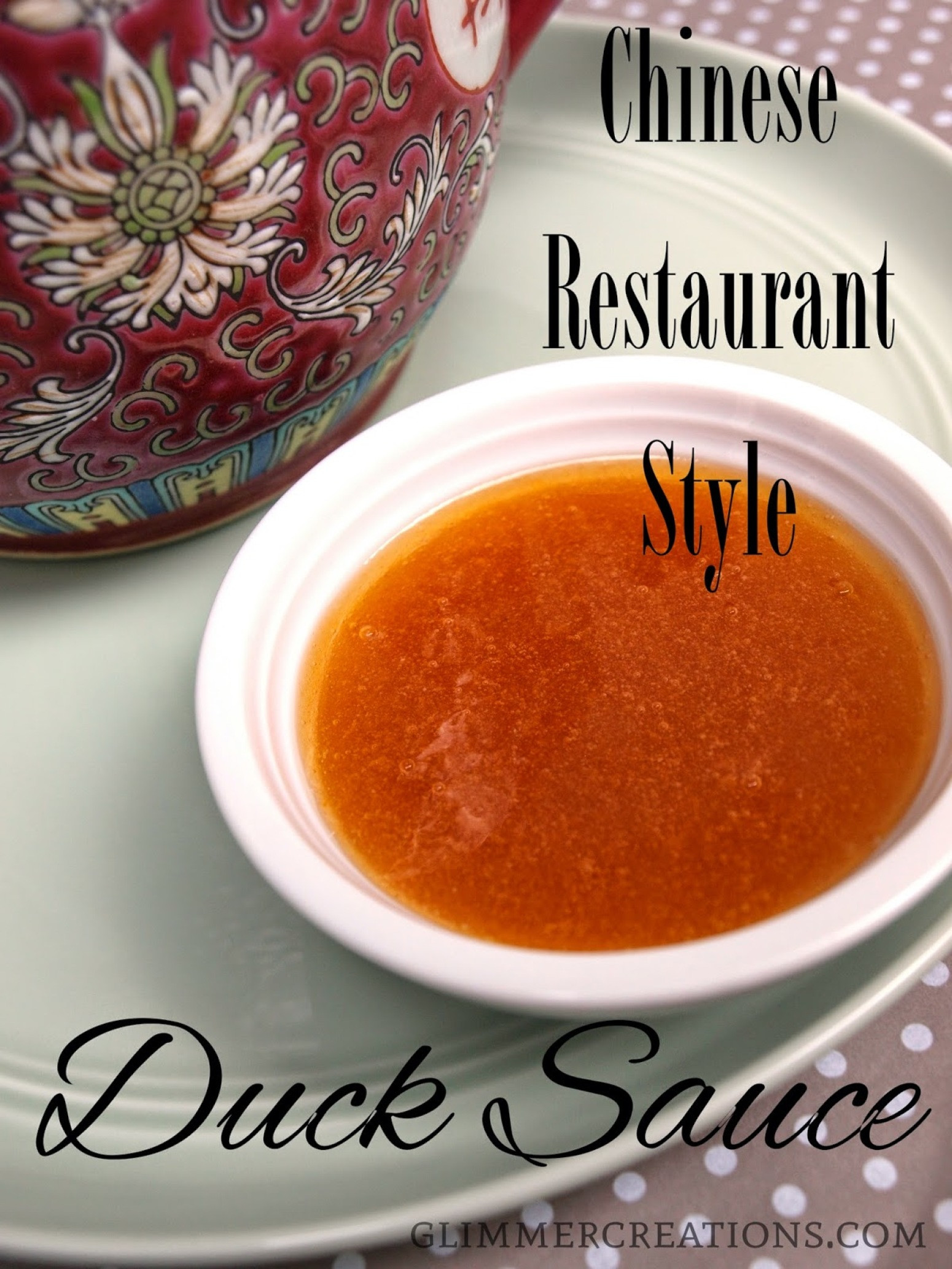 Asian Sauce Recipes
 Chinese RestaurantStyle Duck Sauce Recipe