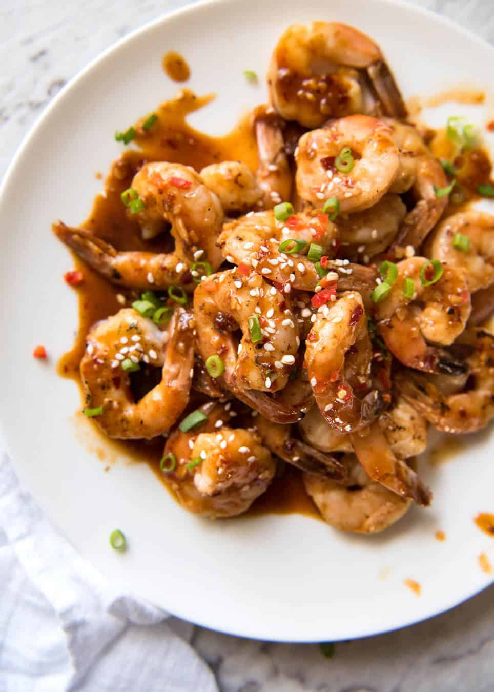 Asian Shrimp Recipes
 Asian Chilli Garlic Prawns Shrimp