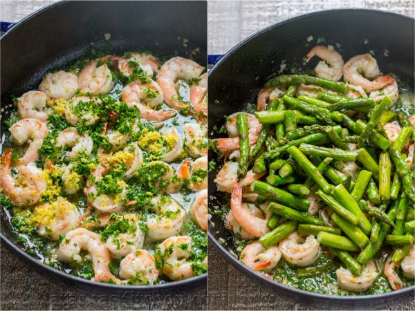 Asparagus Pasta Recipe
 Shrimp Scampi Pasta with Asparagus VIDEO