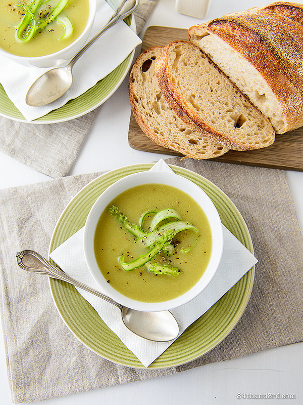 Asparagus Soup Vegan
 Creamy Vegan Asparagus Soup 84th&3rd