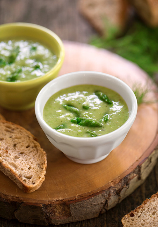 Asparagus Soup Vegan
 Vegan Cream of Asparagus Soup