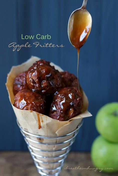 Atkins Diet Desserts
 Low Carb Apple Fritters Recipe – Gluten Free