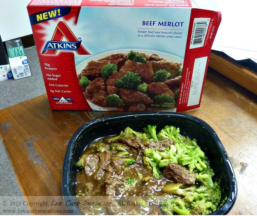 Atkins Frozen Dinners
 Atkins Frozen Meals