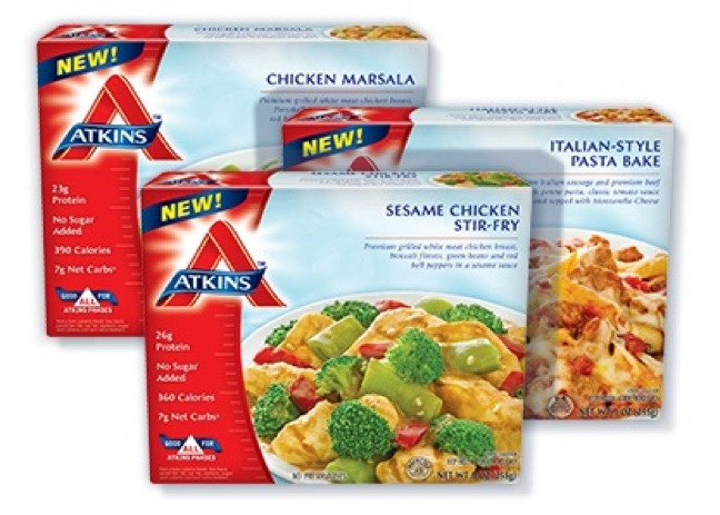 Atkins Frozen Dinners
 Atkins Adds New Entrees To Frozen Meals Line