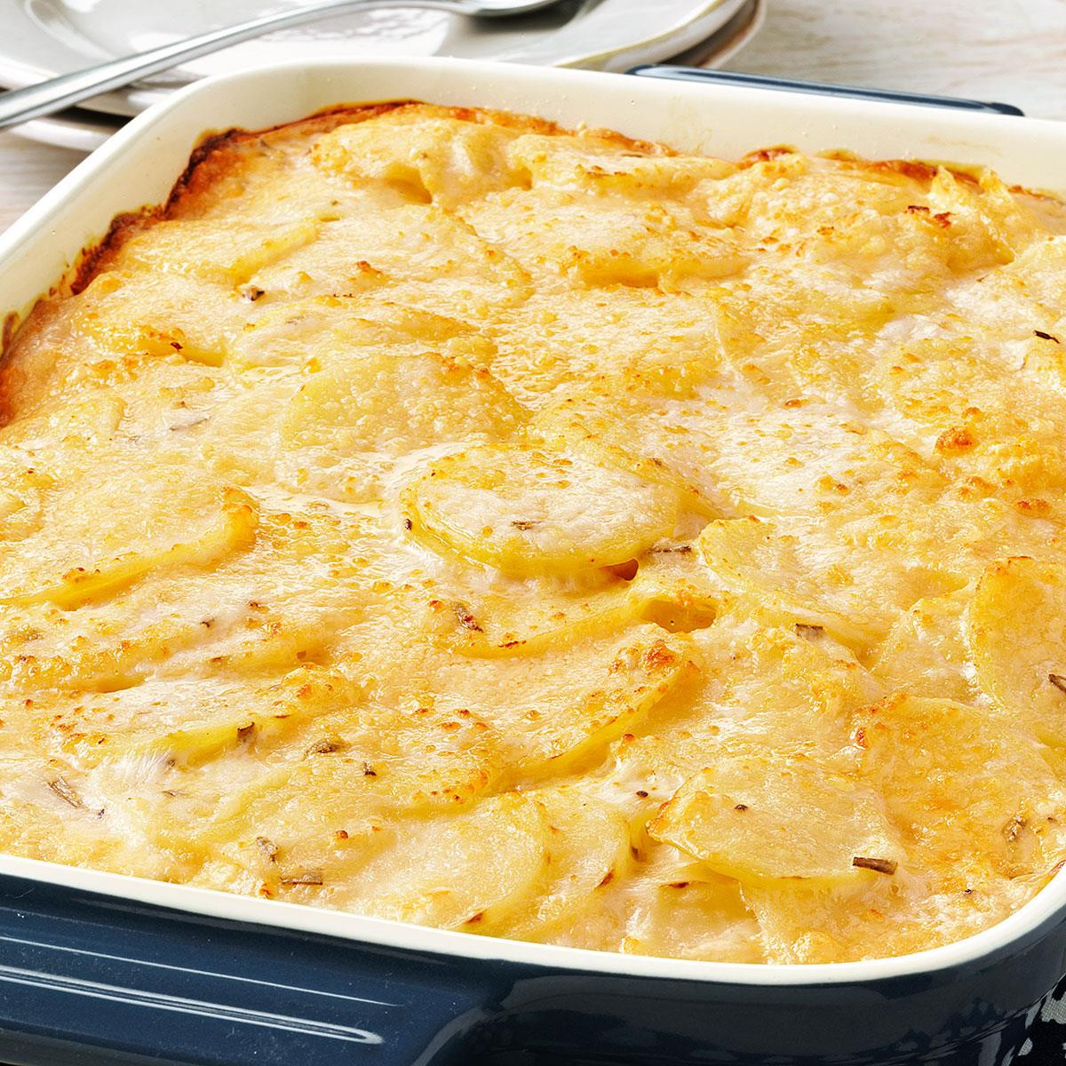 Au Gratin Potatoes Recipes
 Rosemary Au Gratin Potatoes Recipe