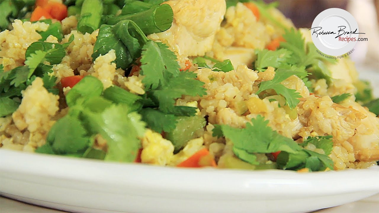 Authentic Chicken Fried Rice
 Chicken Fried Rice Recipe