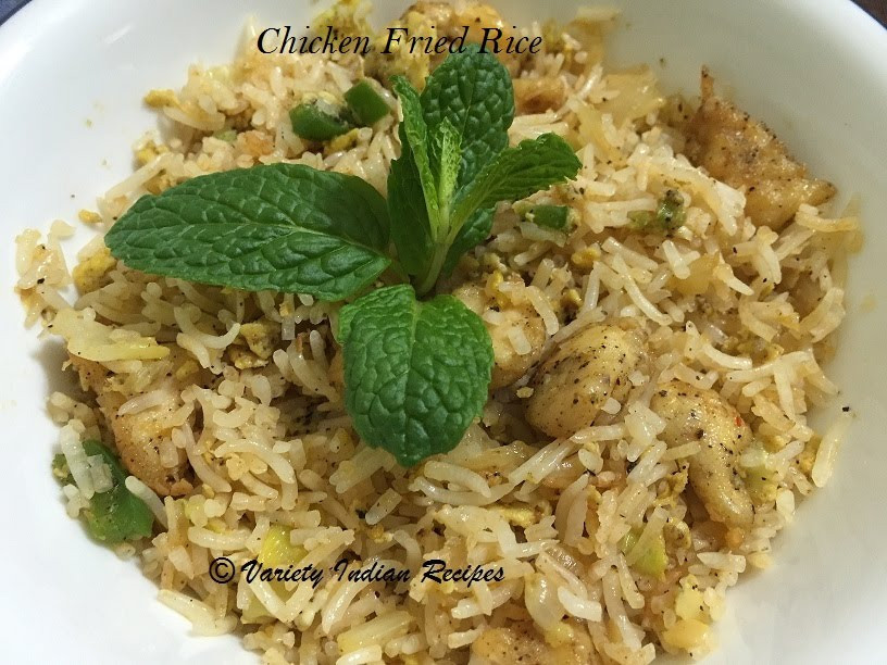 Authentic Chicken Fried Rice
 Chicken Fried Rice Authentic Indian Variety Recipes