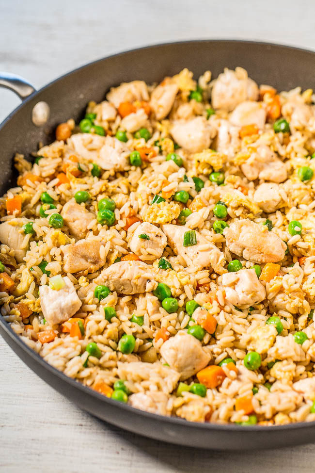 Authentic Chicken Fried Rice
 Easy Better Than Takeout Chicken Fried Rice Averie Cooks