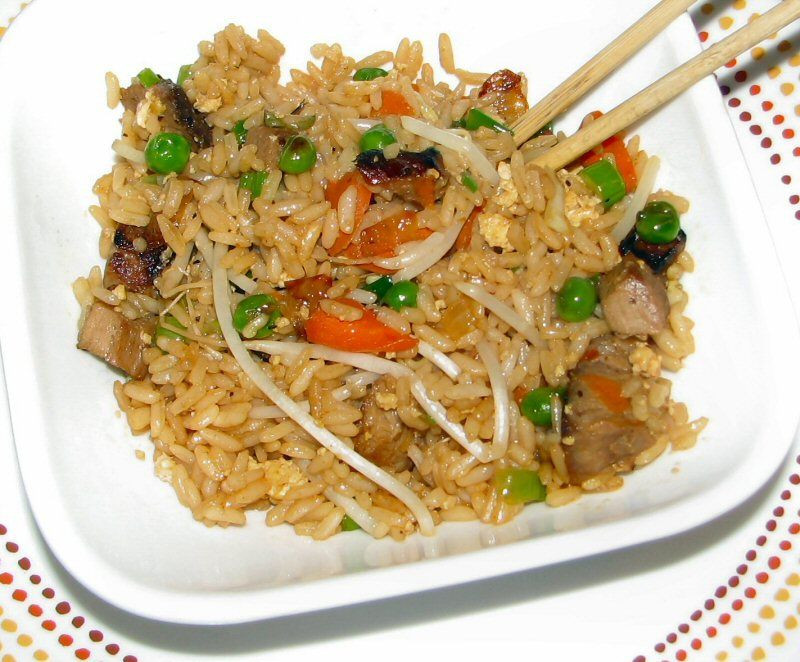 Authentic Chinese Fried Rice
 authentic chinese pork fried rice recipe