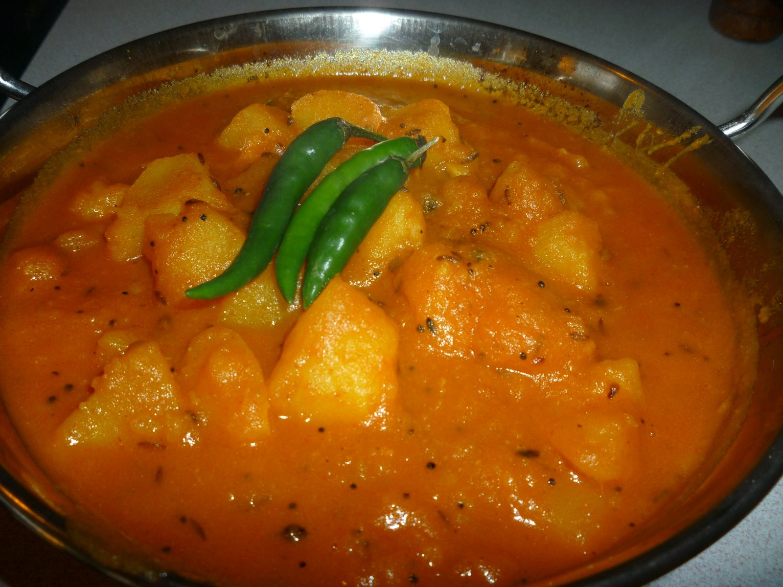 Authentic Indian Recipes
 Easy peasy potato curry