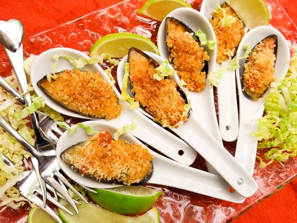 Authentic Mexican Appetizers
 Easy Mexican Asian Baked Mussels