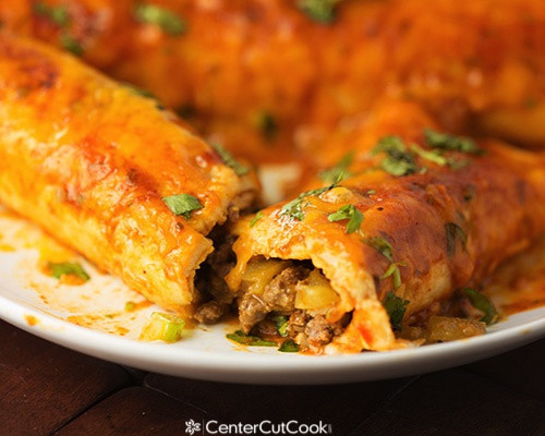 Authentic Mexican Enchiladas
 authentic mexican ground beef enchiladas