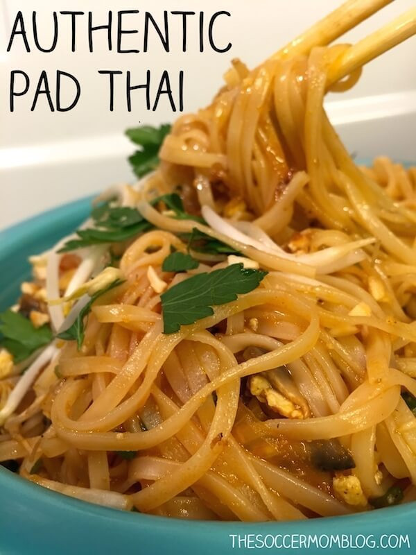 Authentic Pad Thai
 How to Make Authentic Pad Thai at Home The Soccer Mom Blog