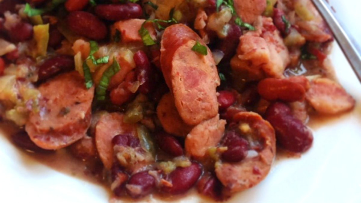 Authentic Red Beans And Rice
 Louisiana Red Beans and Rice Recipe What s Cooking America