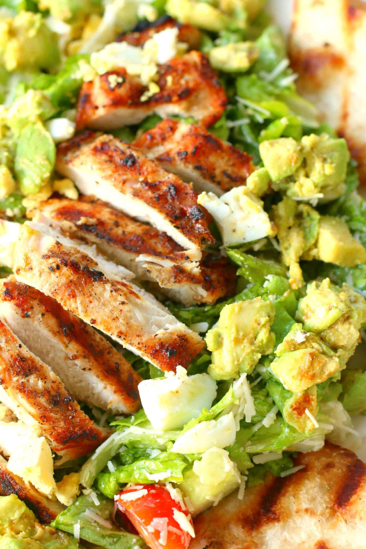 Avacado Chicken Salad
 Avocado Chicken Caesar Salad The Cozy Cook