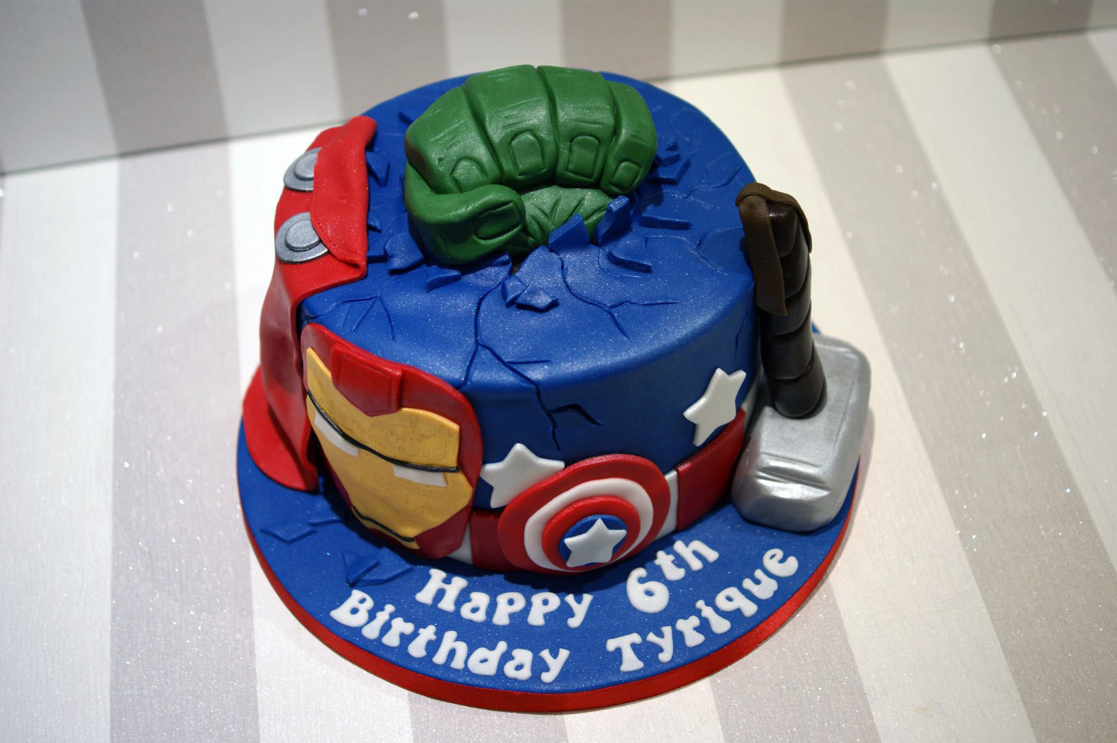 Avengers Birthday Cake
 Avengers Birthday Cake Bakealous