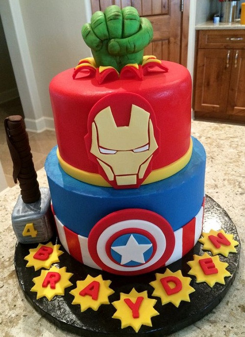 Avengers Birthday Cake
 31 Most Beautiful Birthday Cake for Inspiration