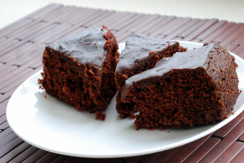 Avocado Chocolate Cake
 Chocolate Avocado Cake with Chocolate Peanut Butter