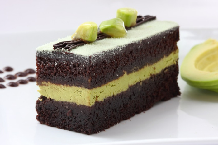 Avocado Chocolate Cake
 Chocolate Cake with Avocado Butter Cream