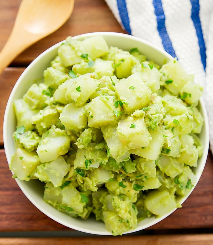 Avocado Potato Salad
 Avocado Potato Salad Kirbie s Cravings