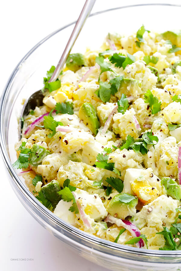 Avocado Potato Salad
 Avocado Potato Salad