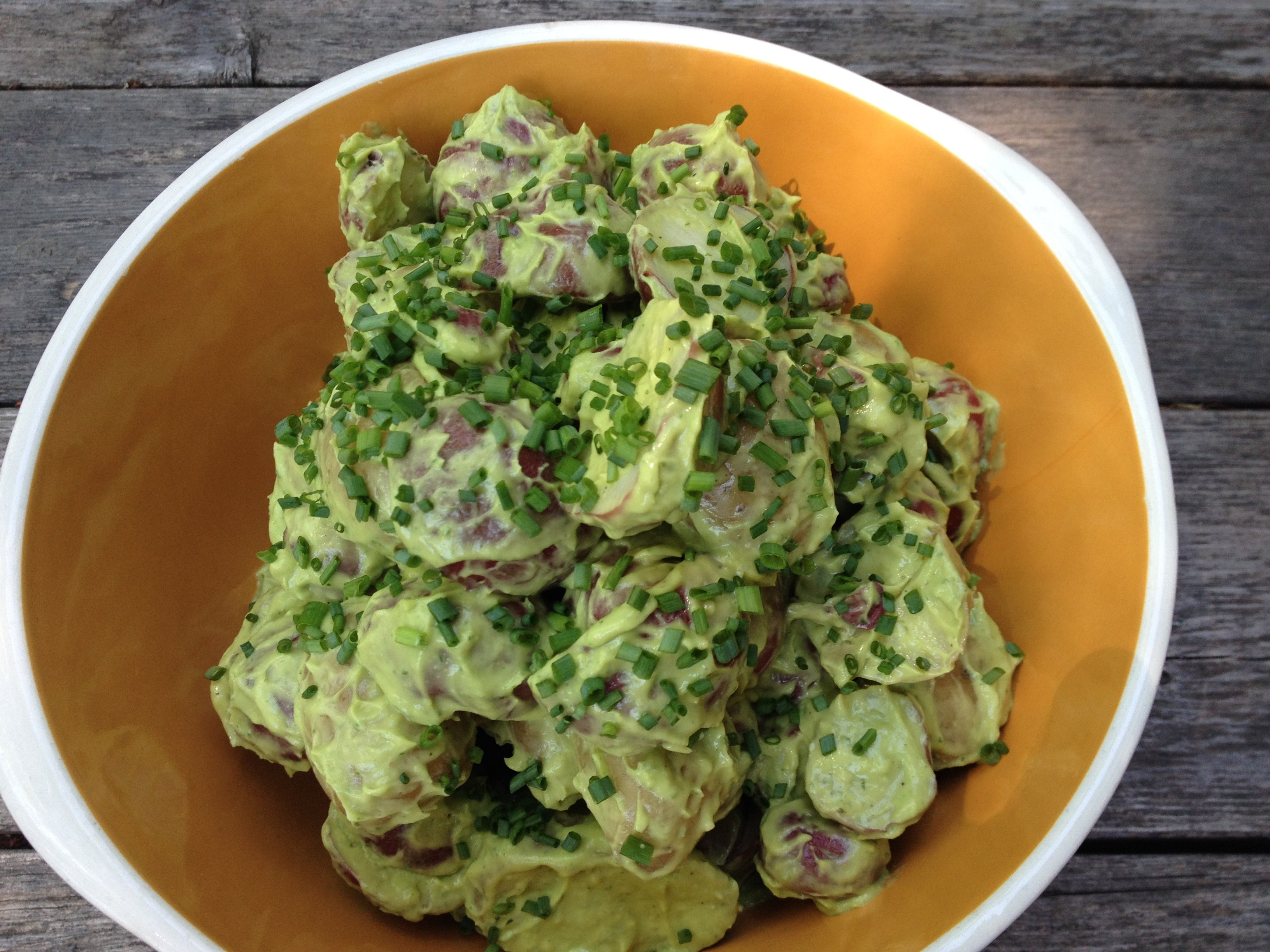 Avocado Potato Salad
 Potato Salad with Avocado Dressing The Nutritionnaire